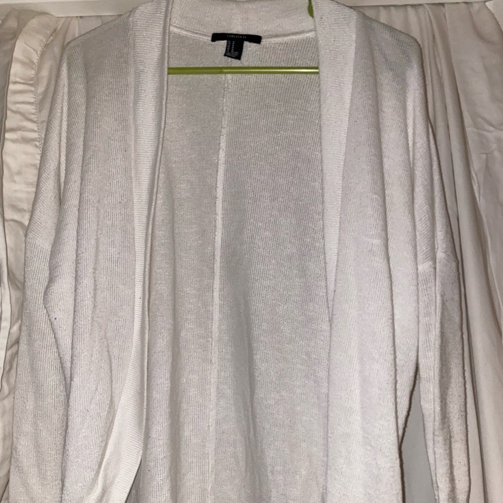 White Cardigan
